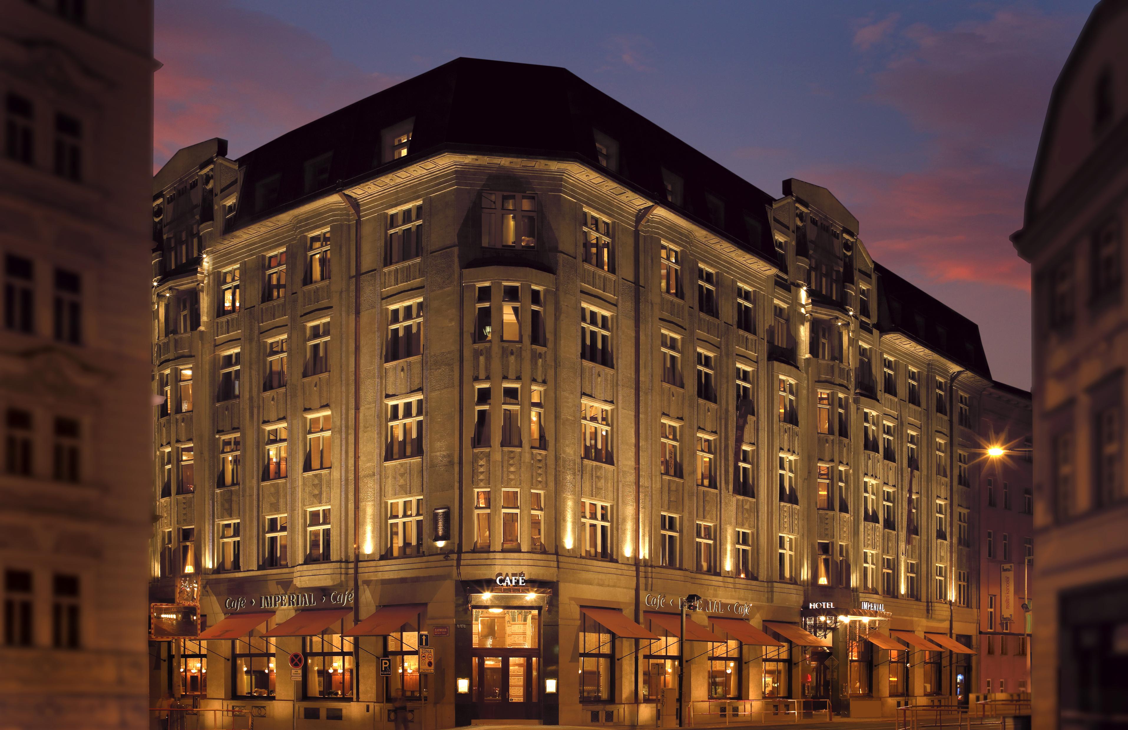 Art Deco Imperial Hotel Prag Eksteriør billede
